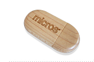 Abbildung: USB Wood SMALL - Produktion: Micros